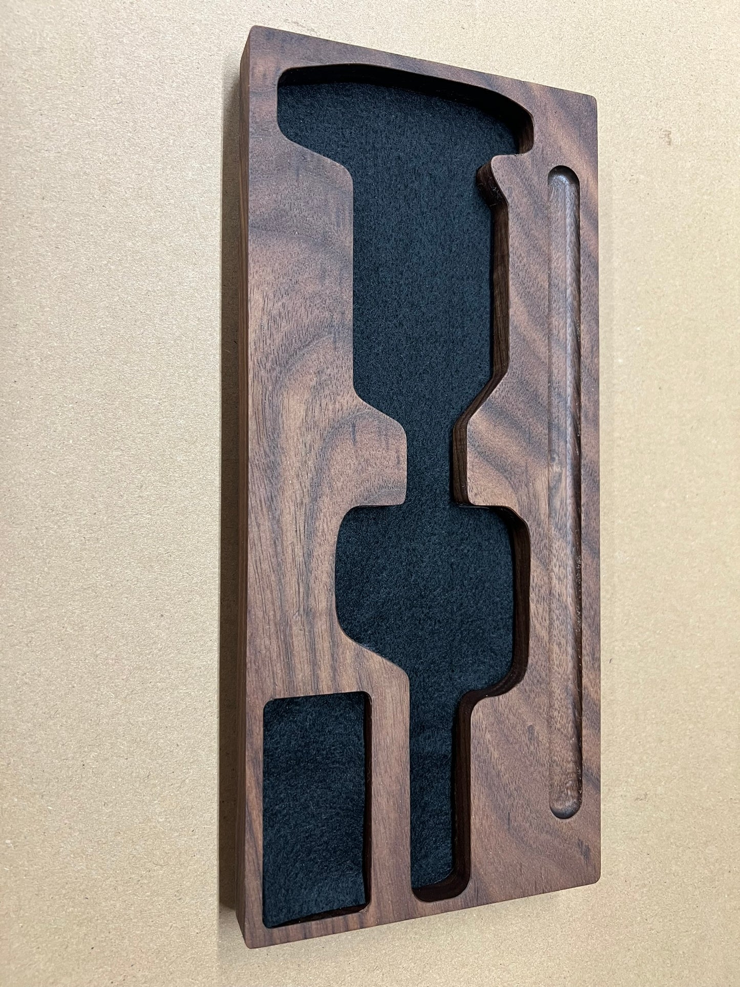 Handcrafted Wooden Digital Caliper Organizer Tray – Precision Measuring Tool Storage
