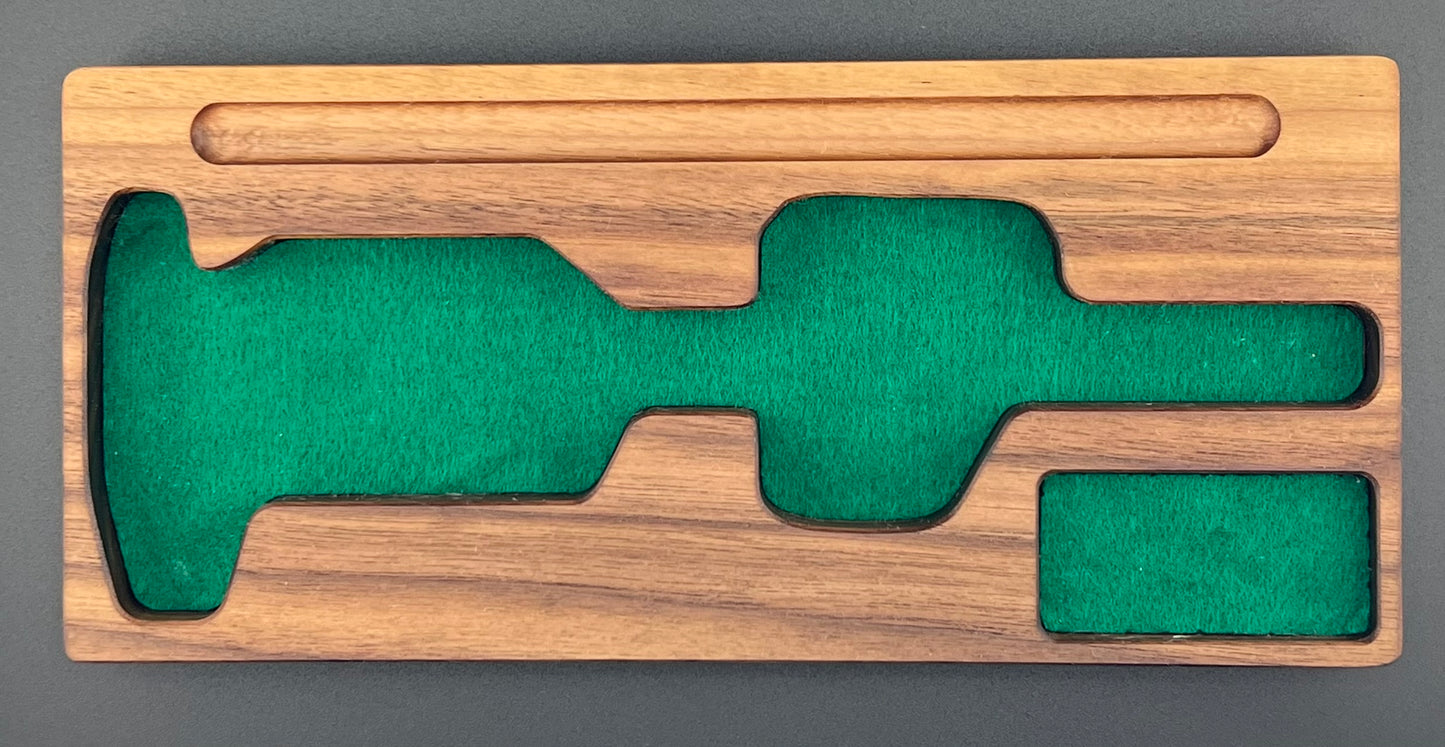 Handcrafted Wooden Digital Caliper Organizer Tray – Precision Measuring Tool Storage