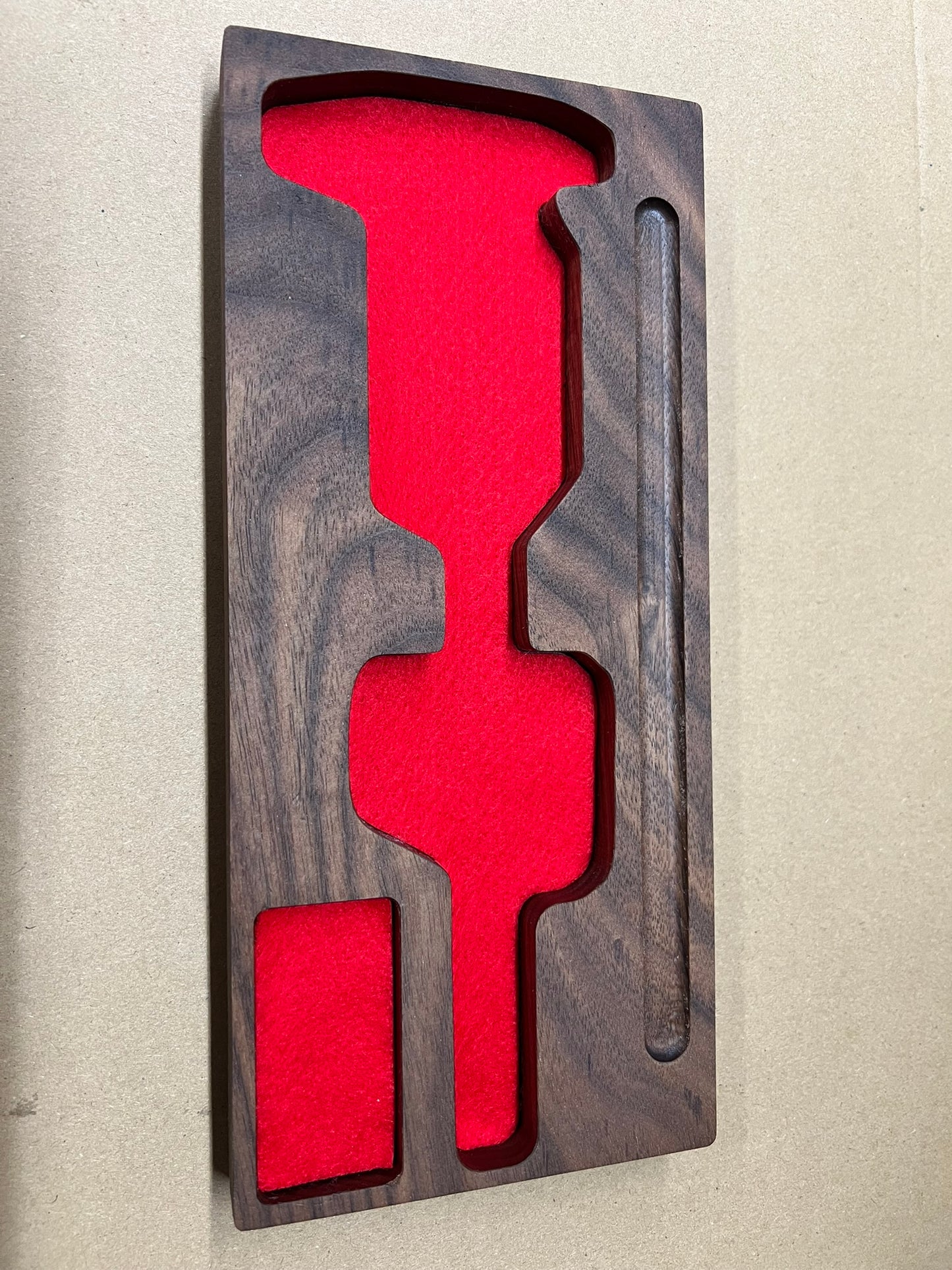 Handcrafted Wooden Digital Caliper Organizer Tray – Precision Measuring Tool Storage